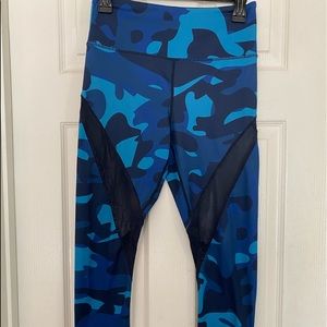 Navy Camo Mesh Light n Tights